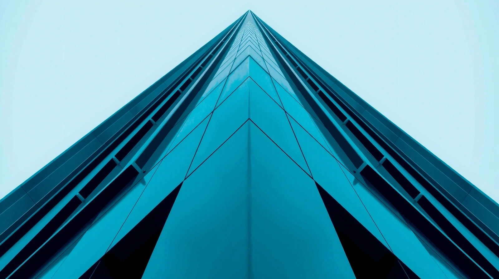 Abstract architectural precision reflecting data clarity